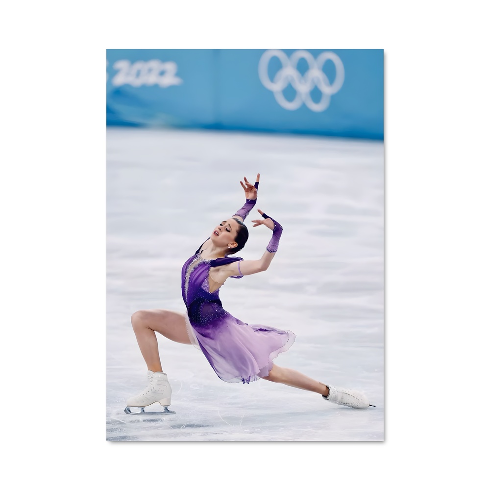 Poster Kamila valieva glacial